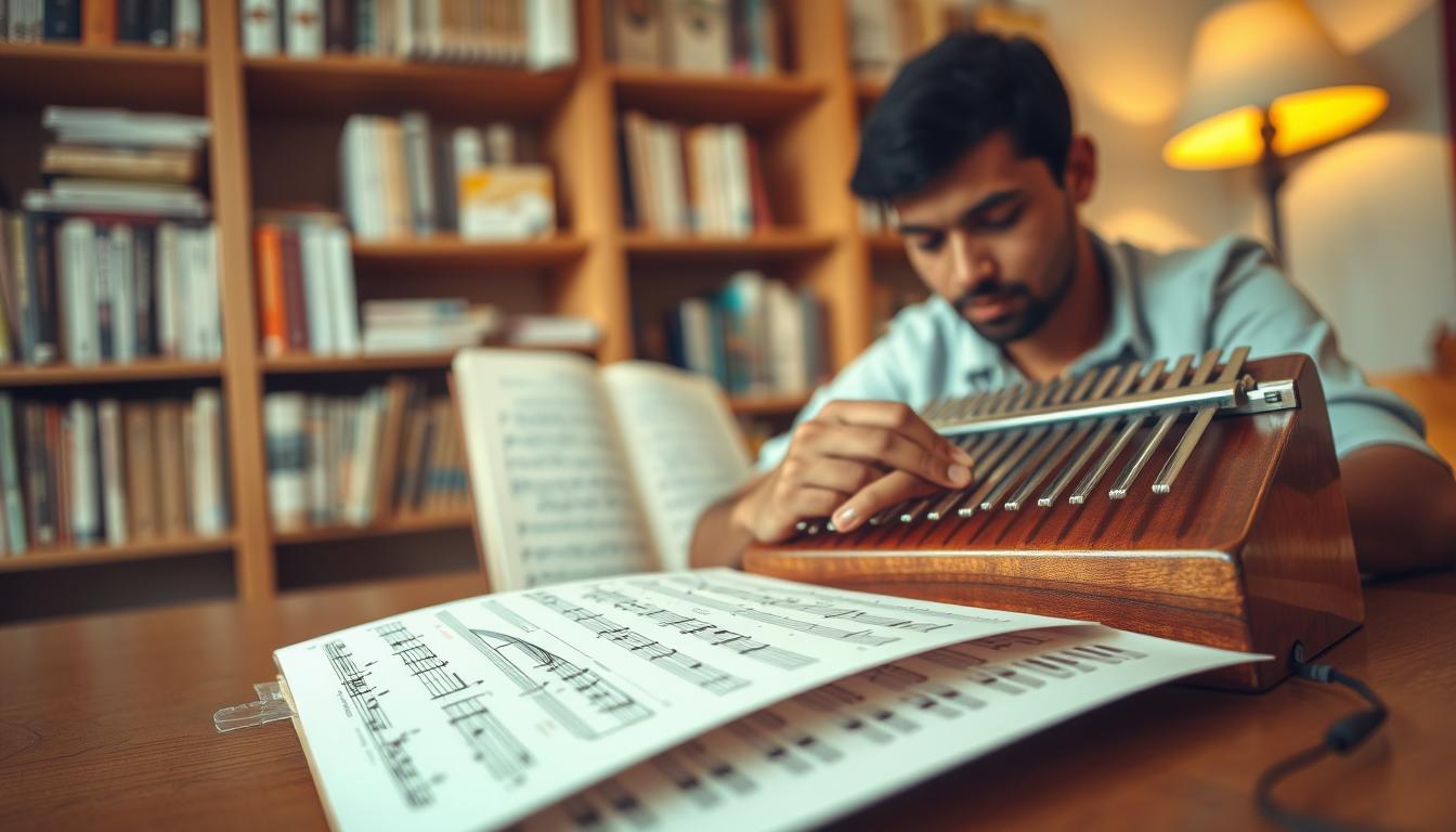 Tablature de kalimba : comprendre les chiffres, notes et symboles